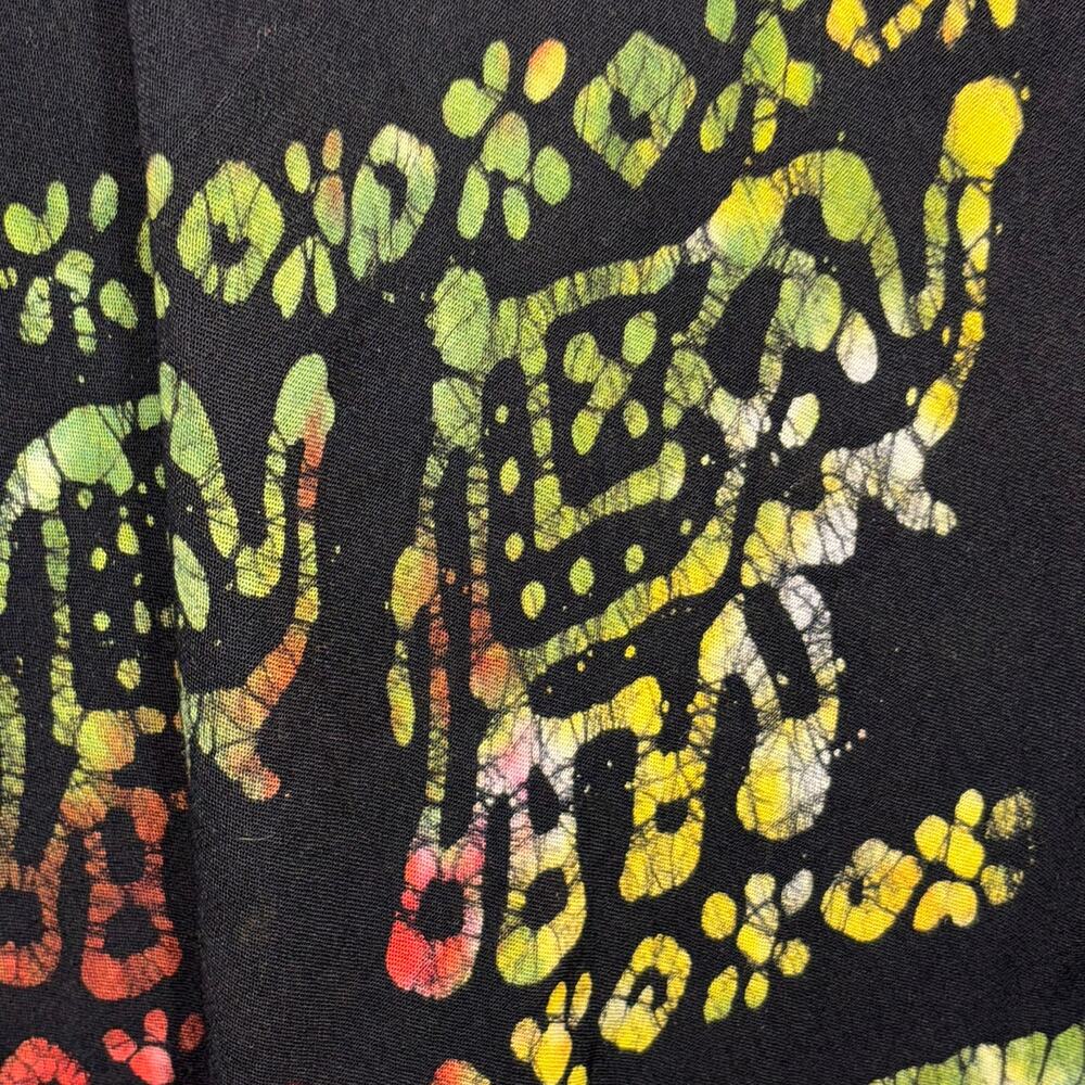 Sacred Threads Lace-Up Tunic Os One Size Flare He… - image 4